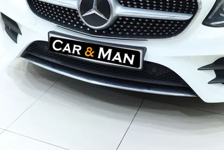 벤츠 e400 쿠페 프런트 립 / 디퓨저 크롬 몰딩 부분 랩핑 / 대구 카앤맨 / 대구 북구 검단동