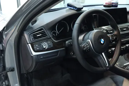 BMW F10 실내랩핑 / 4d 리얼 카본 시공 / 대구 카앤맨 / 대구 북구 검단동