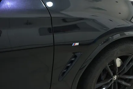 BMW X3 레터링 및 머플러 팁 블랙으로 교체 / 대구 카앤맨 / 대구 북구 검단동