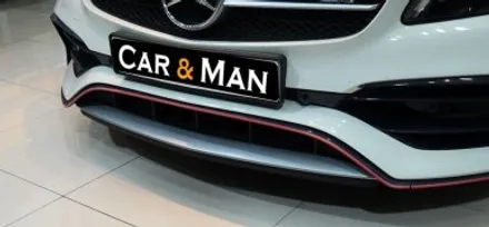 벤츠 a45amg 프런트립 사이드 스커트 윈도 몰딩 블랙 유광 포인트 랩핑 / 대구 카앤맨 / 대구 북구 검단동