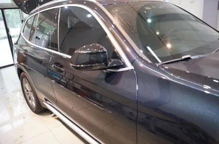 대구 bmw x3 그릴랩핑/사이드미러랩핑/생활보호 ppf(트렁크리드) 시공 카앤맨 / 대구 북구 검단동
