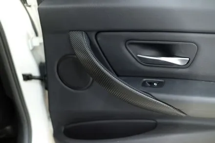 BMW 3시리즈 / F30 블랙 카본 실내랩핑 시공 / 대구 카앤맨 / 대구 북구 검단동