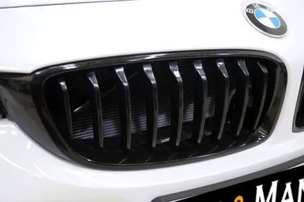 대구 bmw 4시리즈(430i 컨버터블) 키드니 그릴 랩핑(블랙 유광) 시공 /카앤맨 / 대구 북구 검단동