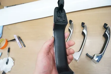콜로라도 부분 랩핑 (사이드미러 도어캐치 눈썹 몰딩) 시공 대구 / 카앤맨 / 대구 북구 검단동