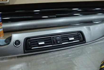 BMW F10 실내랩핑 시공 / 티타늄 브러시 / 대구 카앤맨 / 대구 북구 검단동