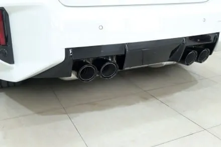 BMW M2 (G87) / PPF 라이트필름 / 사이드미러/ 리어 스포일러/ 머플러 팁 부분 랩핑 시공 / 대구 카앤맨 / 대구 북구 검단동