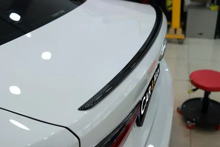 BMW M440i 블랙 PPF 루프스킨/ 라이트필름 /스포일러 / 에어 덕트 부분 랩핑 시공 / 대구 카앤맨 / 대구 북구 검단동