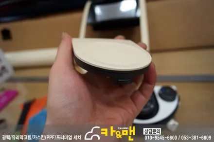 대구 쏘울 실내 랩핑/도어트림 가죽 랩핑 시공 /카앤맨 / 대구 북구 검단동
