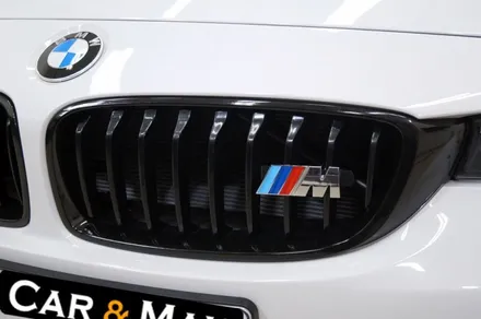 대구 bmw 4시리즈(430i 컨버터블) 키드니 그릴 랩핑(블랙 유광) 시공 /카앤맨 / 대구 북구 검단동