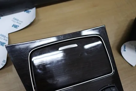 bmw 7시리즈 (F02) 실내랩핑 (블랙 브러쉬) 시공 대구 / 카앤맨 / 대구 북구 검단동