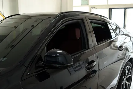 대구 bmw x6 크롬죽이기 (루프랙) 랩핑/ 카앤맨 / 대구 북구 검단동