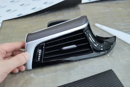 대구 실내랩핑 시공 / bmw g30 블랙 카본 / 카앤맨 / 대구 북구 검단동