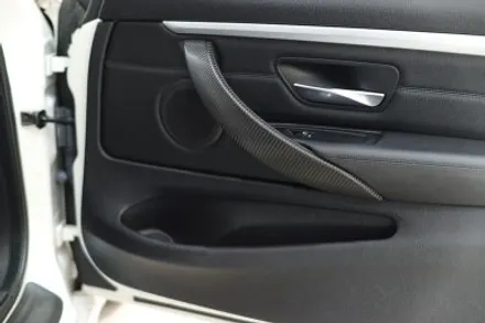 BMW F32 / 4시리즈 실내랩핑 / 블랙 카본 시공 / 대구 카앤맨 / 대구 북구 검단동