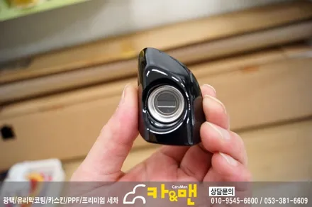 대구 아반떼 ad 루프스킨(하이그로시)/도어캐치/에어덕트 부분 랩핑 시공/카앤맨 / 대구 북구 검단동
