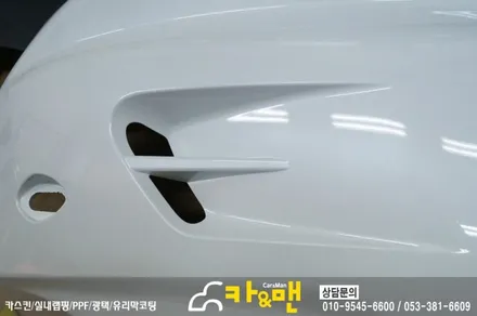 대구 바이크 랩핑(혼다 ctx 700/차콜 무광 메탈릭)시공/ 카앤맨 / 대구 북구 검단동