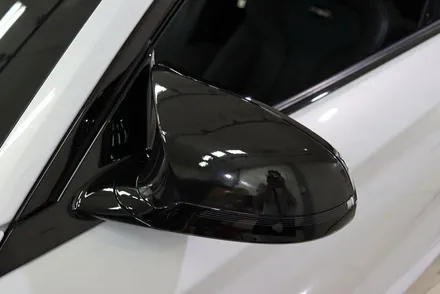 bmw m2 사이드미러 및 부분 랩핑 (블랙 유광) 대구 / 카앤맨 / 대구 북구 검단동