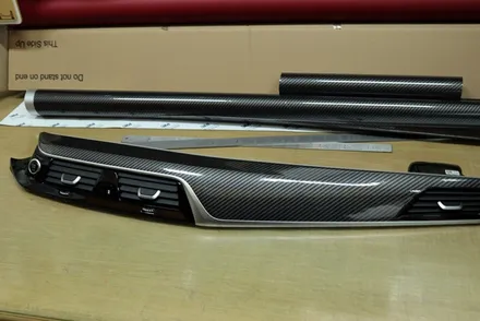 대구 bmw g30 / 실내랩핑 4d 리얼 카본 / 카앤맨 / 대구 북구 검단동