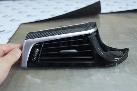 대구 실내랩핑 시공 / bmw g30 블랙 카본 / 카앤맨 / 대구 북구 검단동
