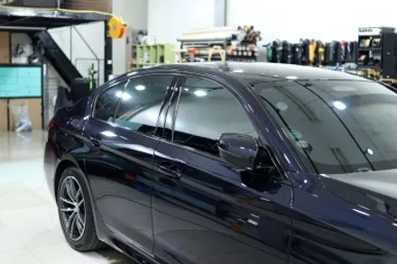 BMW G30 /5시리즈 윈도 몰딩 랩핑 / 크롬죽이기 시공 / 대구 카앤맨 / 대구 북구 검단동