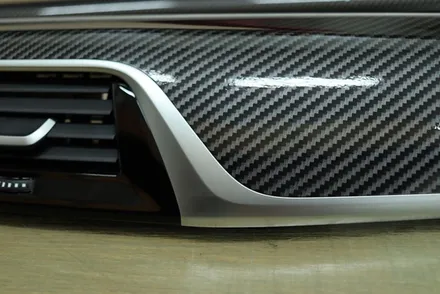 대구 bmw g30 / 실내랩핑 4d 리얼 카본 / 카앤맨 / 대구 북구 검단동
