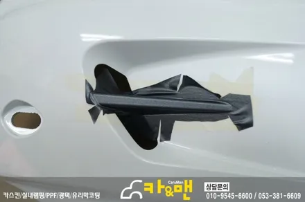 대구 바이크 랩핑(혼다 ctx 700/차콜 무광 메탈릭)시공/ 카앤맨 / 대구 북구 검단동