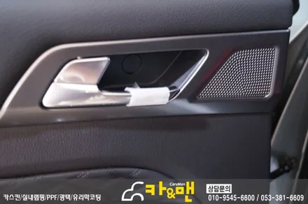 대구 g4 렉스턴 실내랩핑(윈도우 스위치) 시공 카앤맨 / 대구 북구 검단동