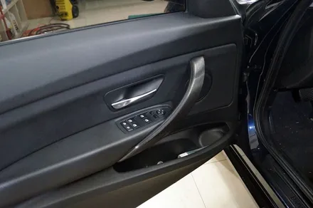 bmw 3gt 실내 랩핑 (우드 트림 / 블랙 브러쉬) 대구 /카앤맨 / 대구 북구 검단동