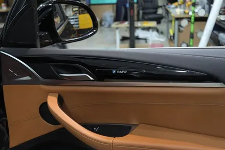 BMW X3 (G01) 실내랩핑 시공 / 4d 리얼 카본 / 대구 카앤맨 / 대구 북구 검단동