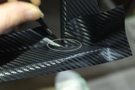 BMW F10 모니터 마감재 테두리 벗겨짐 랩핑 / 작업을 권하지 않는 작업 ㅎㅎ / 대구 북구 검단동