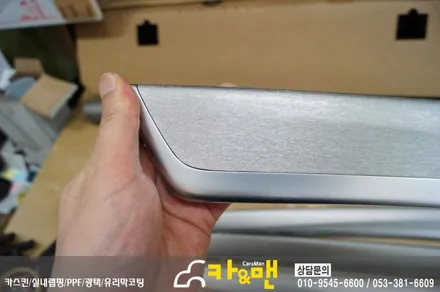 대구 실내랩핑/대구 bmw 5시리즈 F10/520d (티타늄 브러쉬)카앤맨 / 대구 북구 검단동