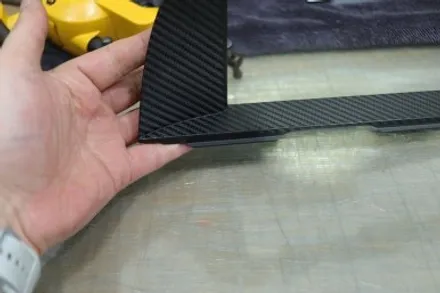 BMW F10 모니터 마감재 테두리 벗겨짐 랩핑 / 작업을 권하지 않는 작업 ㅎㅎ / 대구 북구 검단동