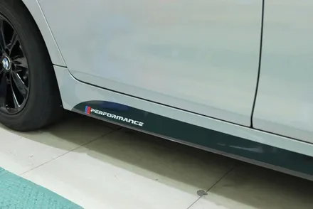 bmw f10 실내랩핑 / 사이드 데칼 시공 / 대구 카앤맨 / 대구 북구 검단동