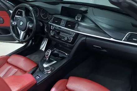 bmw 실내랩핑 / 430i 컨버터블 블랙 카본 실내랩핑 / 대구 카앤맨 / 대구 북구 검단동