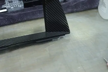 BMW F10 모니터 마감재 테두리 벗겨짐 랩핑 / 작업을 권하지 않는 작업 ㅎㅎ / 대구 북구 검단동