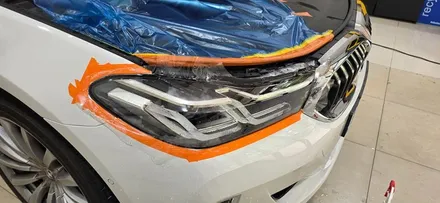 PPF 4종 재시공 및 헤드라이트 보험처리 BMW 6GT / 대구 북구 검단동