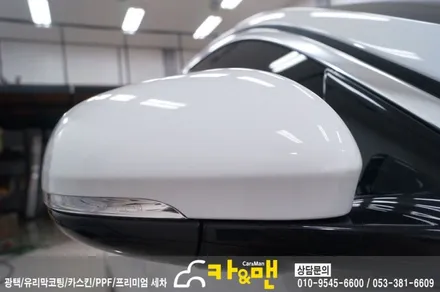 대구 재규어 xf ppf 생활보호패키지+사이드미러/헤드라이트 시공/카앤맨 / 대구 북구 검단동