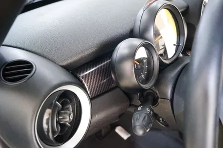 미니 쿠퍼 실내랩핑 (3M 리얼카본) 시공 대구 / 카앤맨 / 대구 북구 검단동