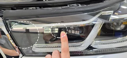 PPF 4종 재시공 및 헤드라이트 보험처리 BMW 6GT / 대구 북구 검단동