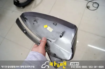 대구 k5 사이드미러 랩핑 시공/카앤맨 / 대구 북구 검단동