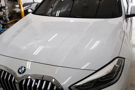 BMW 118d 그릴 사이드미러 스커트 부분 랩핑 대구 / 카앤맨 / 대구 북구 검단동