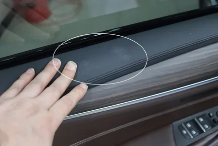 대구 실내랩핑 시공 / bmw g30 블랙 카본 / 카앤맨 / 대구 북구 검단동