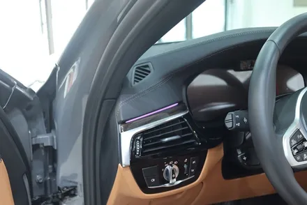 bmw 실내랩핑 / g30 매트릭스 블랙 시공 / 대구 카앤맨 / 대구 북구 검단동