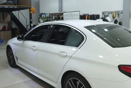 BMW G30 5시리즈 윈도우 몰딩 크롬죽이기 랩핑 /대구 카앤맨 / 대구 북구 검단동