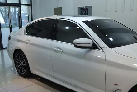 BMW  크롬죽이기 / G30 윈도 몰딩 랩핑 / 대구 카앤맨 / 대구 북구 검단동