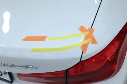 리어 스포일러 장착 및 레터링 교체 / BMW 540i / 대구 카앤맨 / 대구 북구 검단동