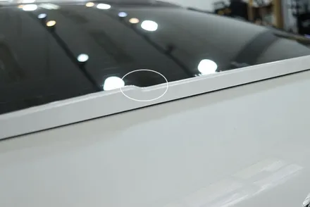 BMW X6 (G06) 리어 스포일러 / 머플러 팁 부분 랩핑 시공 / 대구 카앤맨 / 대구 북구 검단동