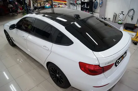 bmw 3gt 포인트 랩핑 및 루프스킨 시공 대구 / 카앤맨 / 대구 북구 검단동