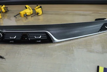 bmw 실내랩핑 / g30 530i / 블랙 카본 / 대구 카앤맨 / 대구 북구 검단동