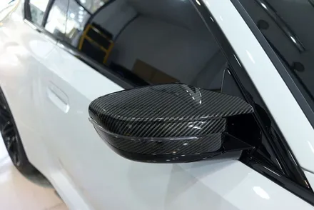 BMW M2 (G87) / PPF 라이트필름 / 사이드미러/ 리어 스포일러/ 머플러 팁 부분 랩핑 시공 / 대구 카앤맨 / 대구 북구 검단동