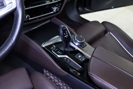 대구 bmw g30 / 실내랩핑 4d 리얼 카본 / 카앤맨 / 대구 북구 검단동